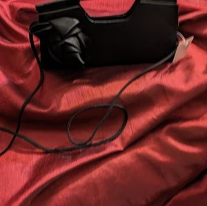 Black Rose mini clutch